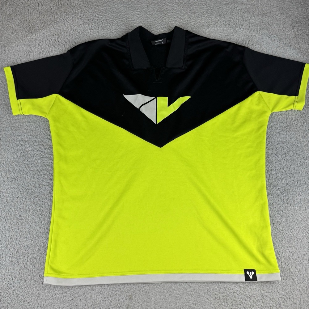 Level Up Wear x Destiny Shirt XL Bungie Franchise Collection Neon Gaming Jersey